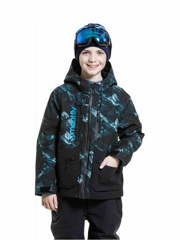 Meatfly Meatfly otroška SNB & SKI jakna Bangito Green Mountains