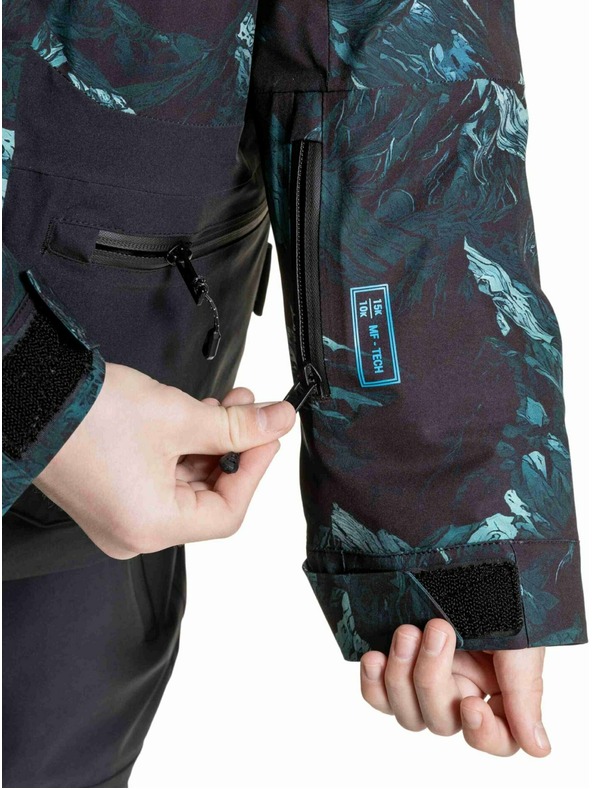 Meatfly Meatfly otroška SNB & SKI jakna Bangito Green Mountains