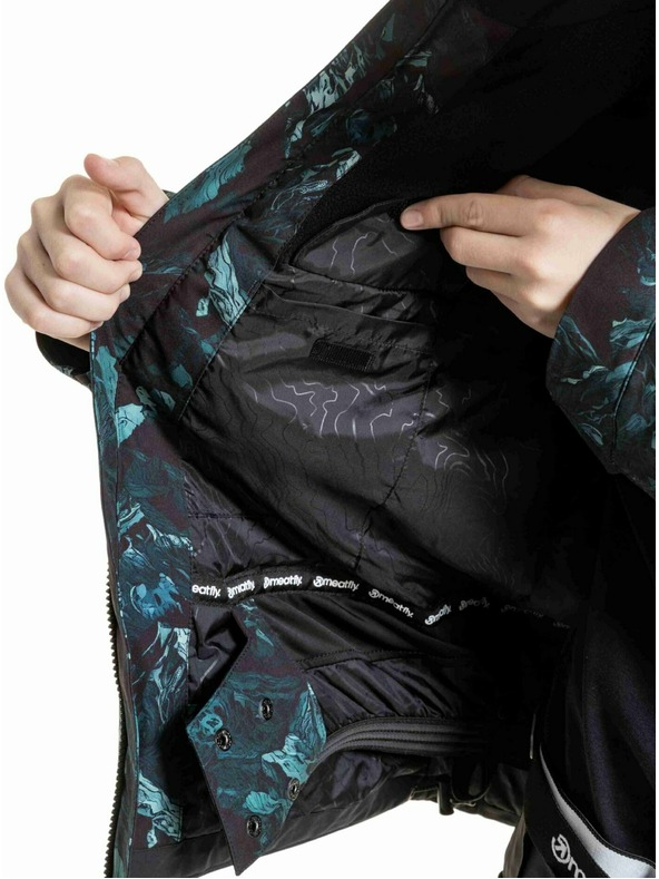 Meatfly Meatfly otroška SNB & SKI jakna Bangito Green Mountains