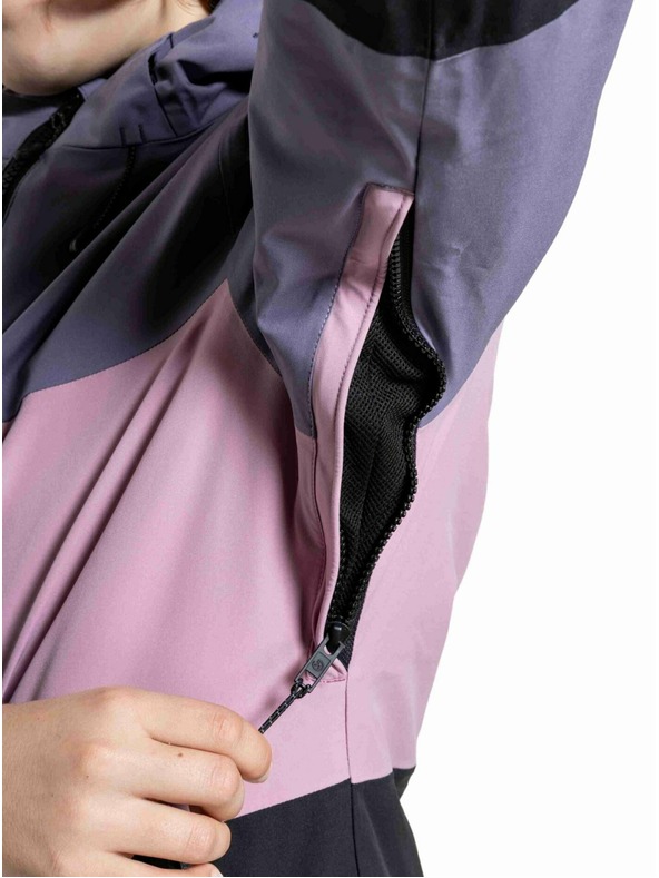Meatfly Meatfly otroška SNB & SKI jakna Deliah Black / Purple Light