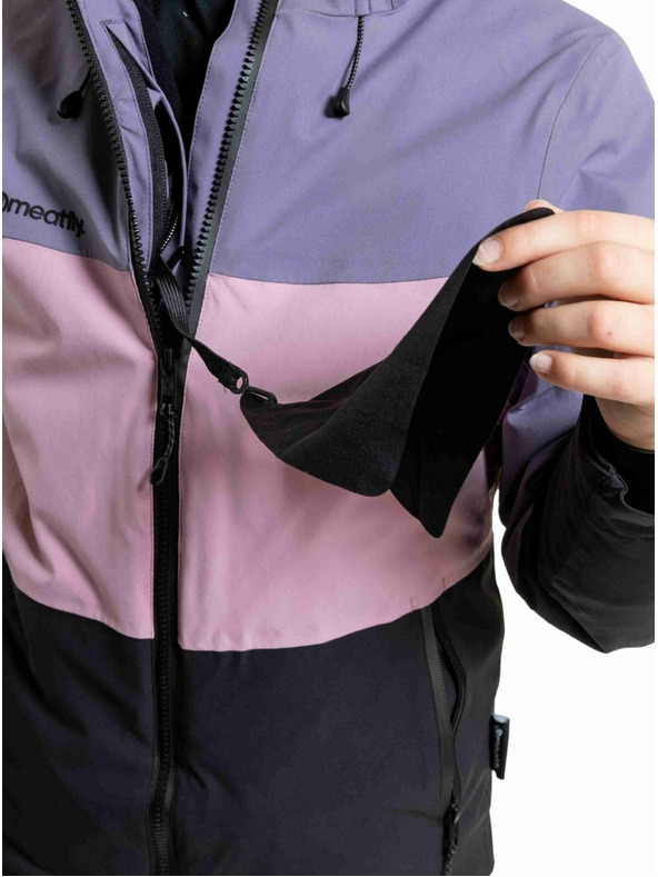 Meatfly Meatfly otroška SNB & SKI jakna Deliah Black / Purple Light