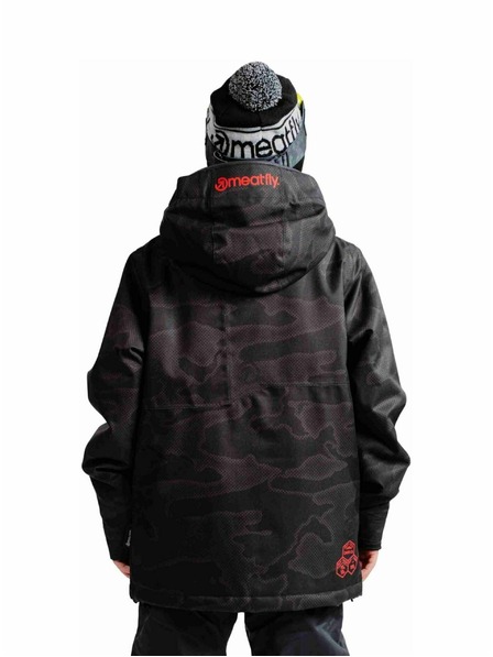 Meatfly Meatfly otroška SNB & SKI jakna Bangito Morph Black