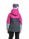 Meatfly Meatfly otroška SNB & SKI jakna Deliah Grey Dark / Pink