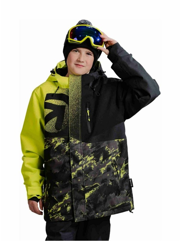 Meatfly Meatfly otroška SNB & SKI jakna Bangito Acid Lime Mossy