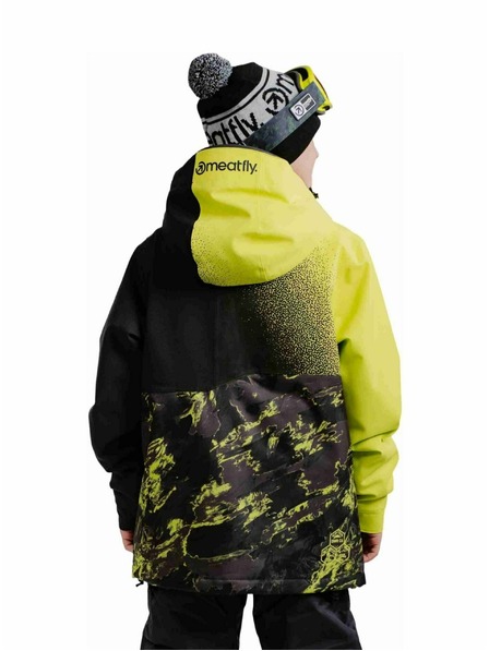 Meatfly Meatfly otroška SNB & SKI jakna Bangito Acid Lime Mossy