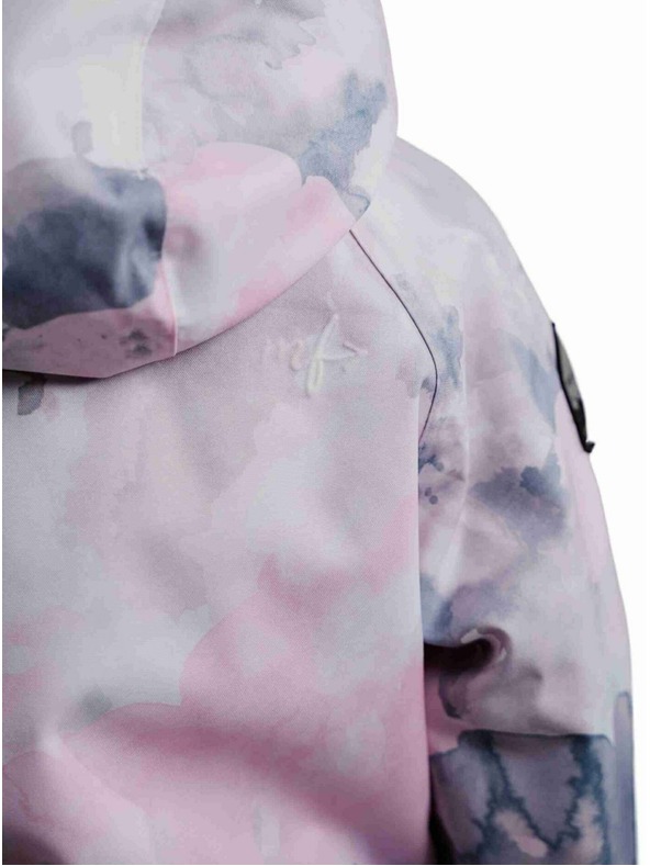 Meatfly Meatfly otroška SNB & SKI jakna Deliah Clouds Pink