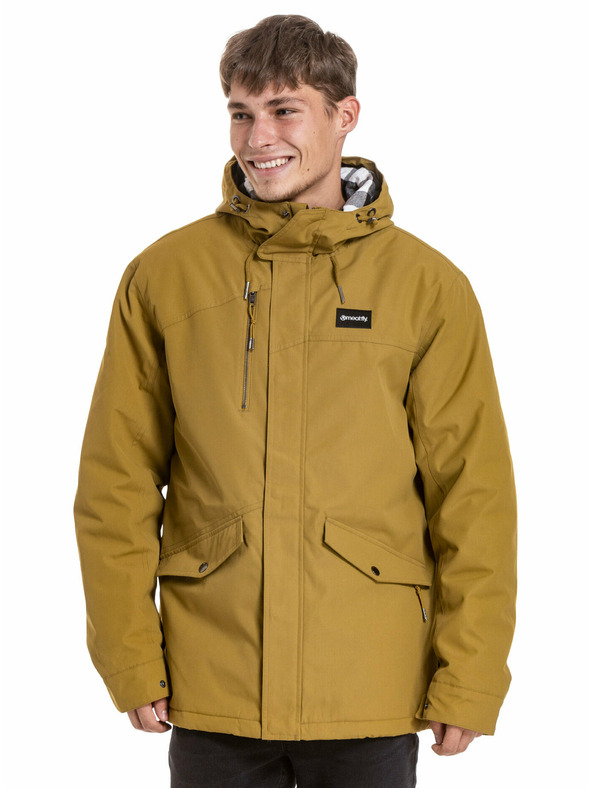 Meatfly Meatfly moška zimska jakna Nils Parka Golden Olive