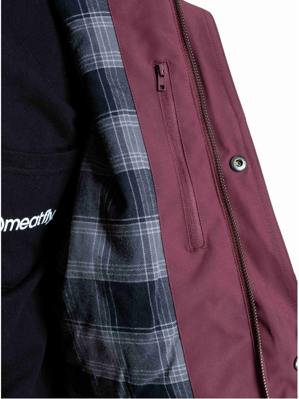 Meatfly Meatfly moška zimska jakna Nils Pomegranate