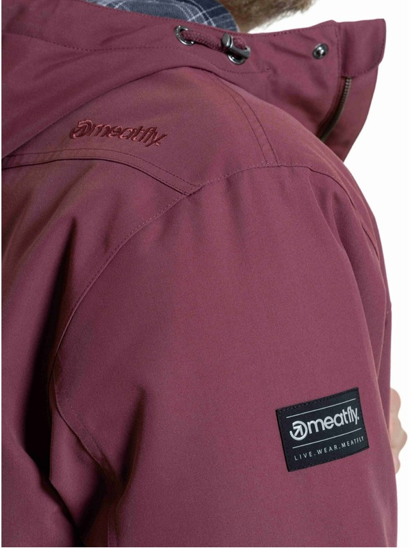 Meatfly Meatfly moška zimska jakna Nils Pomegranate