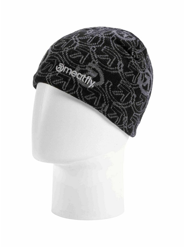 Meatfly Meatfly klobuk Mike Black / Grey Dark