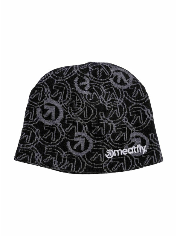 Meatfly Meatfly klobuk Mike Black / Grey Dark