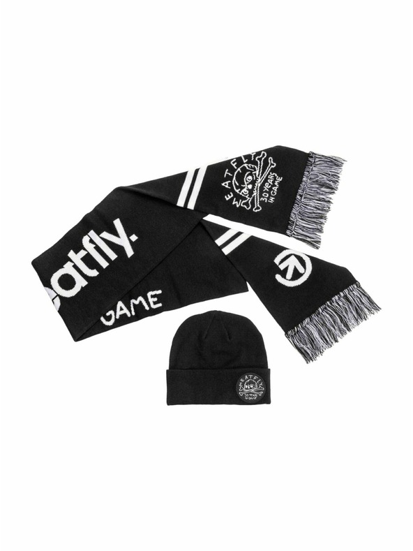 Meatfly Meatfly set šalov in klobukov Anniversary Black