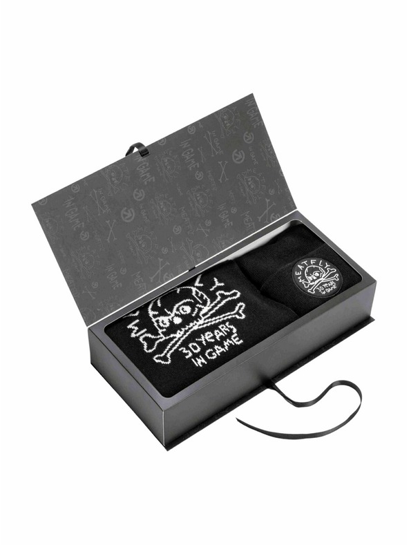 Meatfly Meatfly set šalov in klobukov Anniversary Black