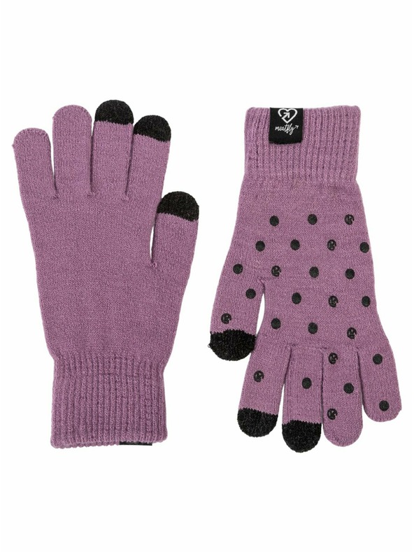 Meatfly Meatfly rokavice Boyd Purple Dots