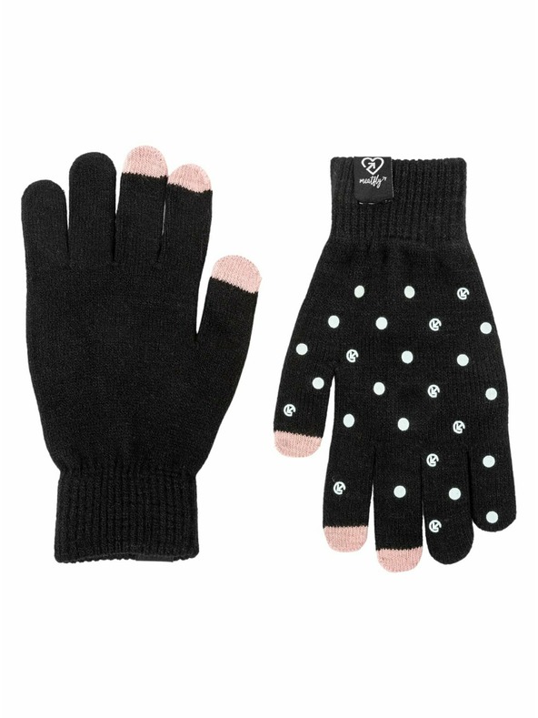 Meatfly Meatfly rokavice Boyd Black Dots