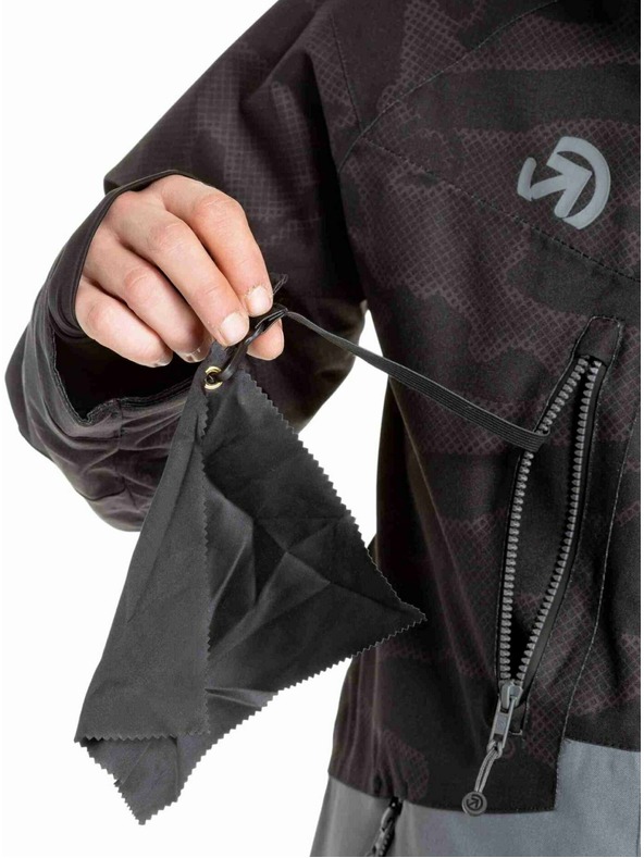 Meatfly Meatfly moški SNB & SKI jakna Cronos Morph Black