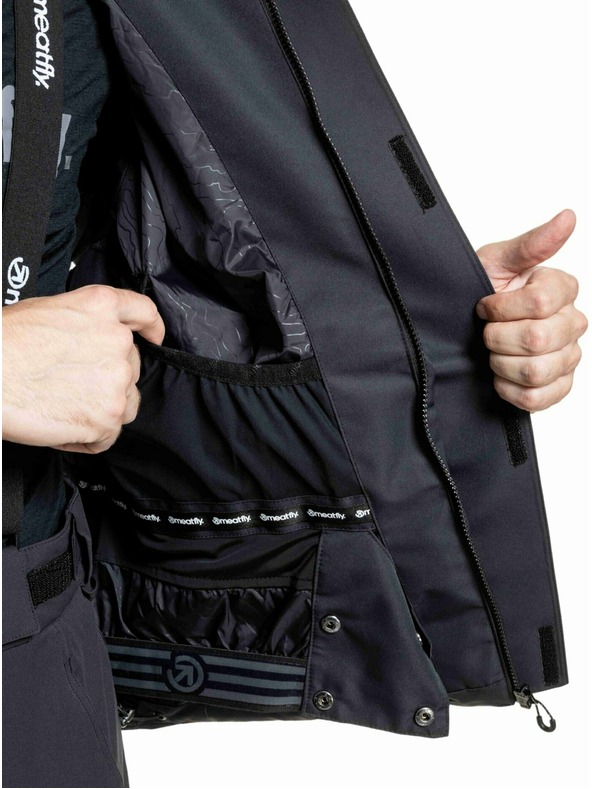 Meatfly Meatfly moški SNB & SKI jakna Acha Black