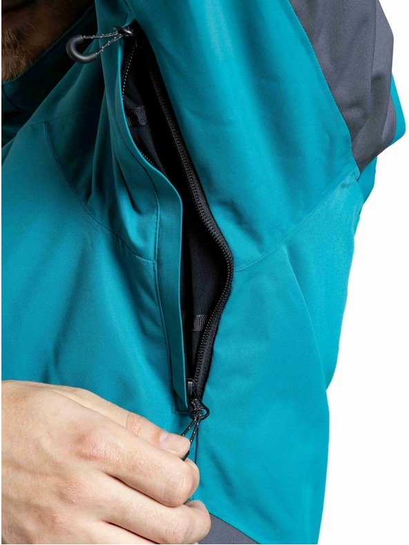 Meatfly Meatfly moški SNB & SKI jakna Shader Hb Blue / Lime