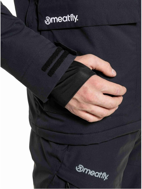 Meatfly Meatfly moški SNB & SKI jakna Vertigo Black