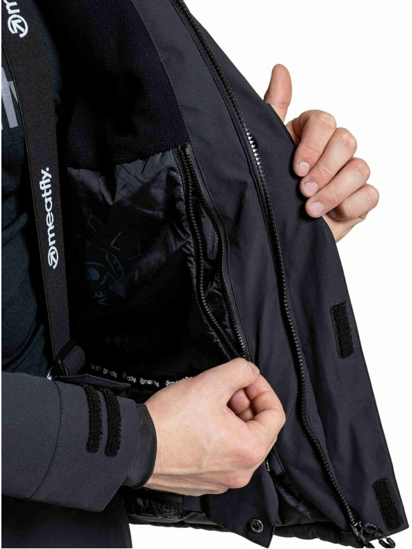 Meatfly Meatfly moški SNB & SKI jakna Vertigo Black