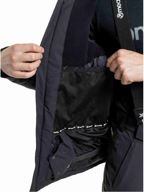 Meatfly Meatfly moški SNB & SKI jakna Vertigo Black