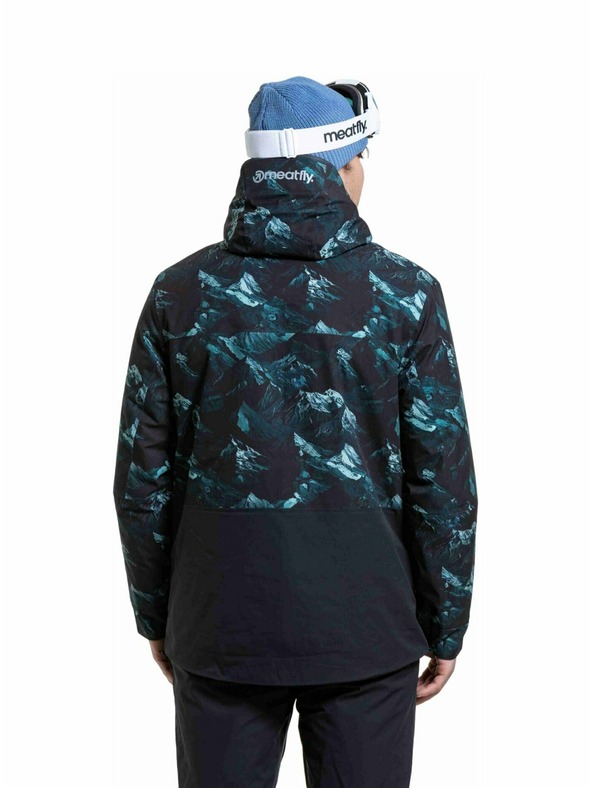 Meatfly Meatfly moški SNB & SKI jakna Manifold Green Mountains