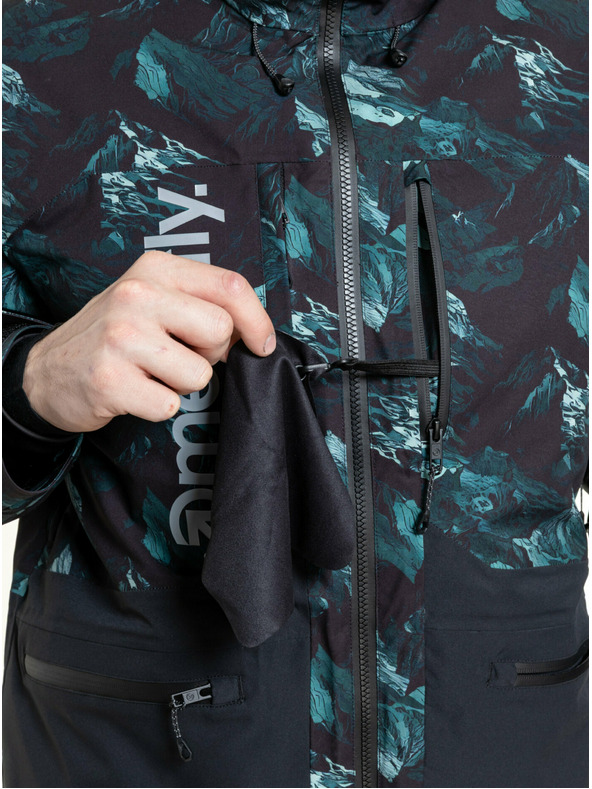 Meatfly Meatfly moški SNB & SKI jakna Manifold Green Mountains