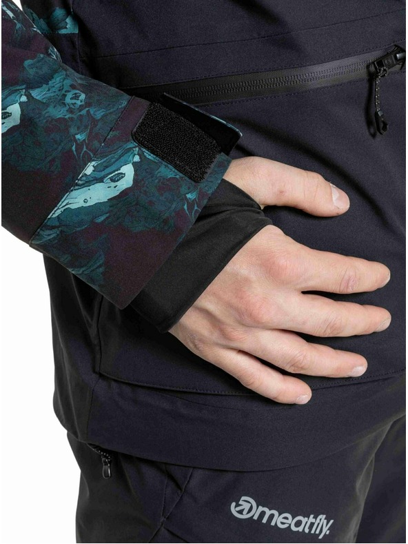 Meatfly Meatfly moški SNB & SKI jakna Manifold Green Mountains