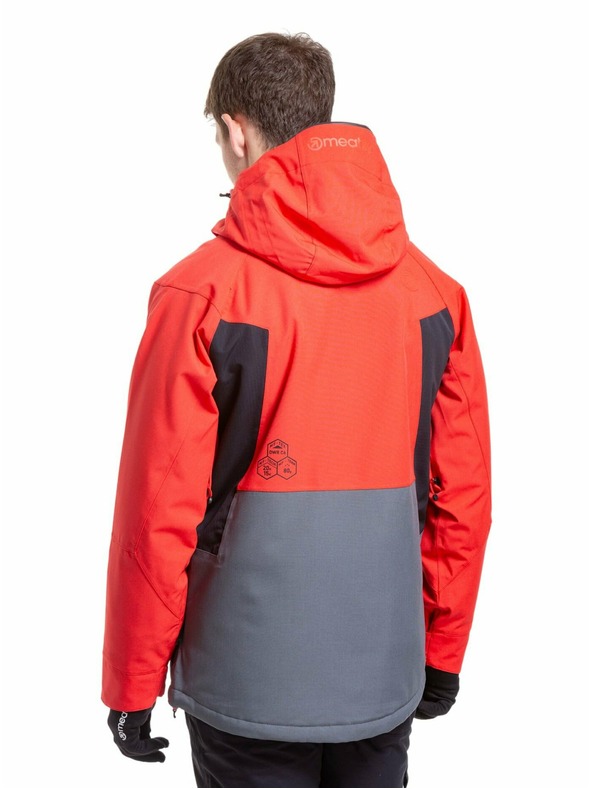 Meatfly Meatfly moški SNB & SKI jakna Cronos Ferrari Red/Dark Grey