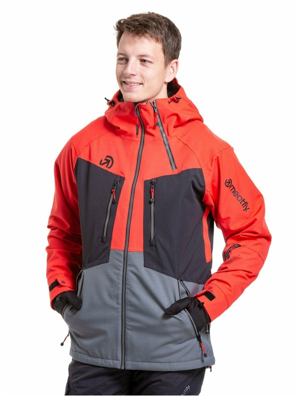 Meatfly Meatfly moški SNB & SKI jakna Cronos Ferrari Red/Dark Grey
