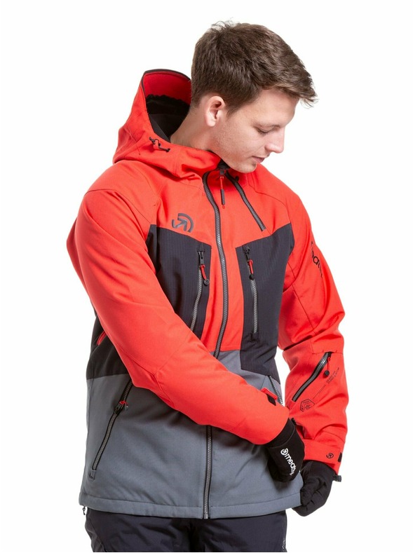 Meatfly Meatfly moški SNB & SKI jakna Cronos Ferrari Red/Dark Grey