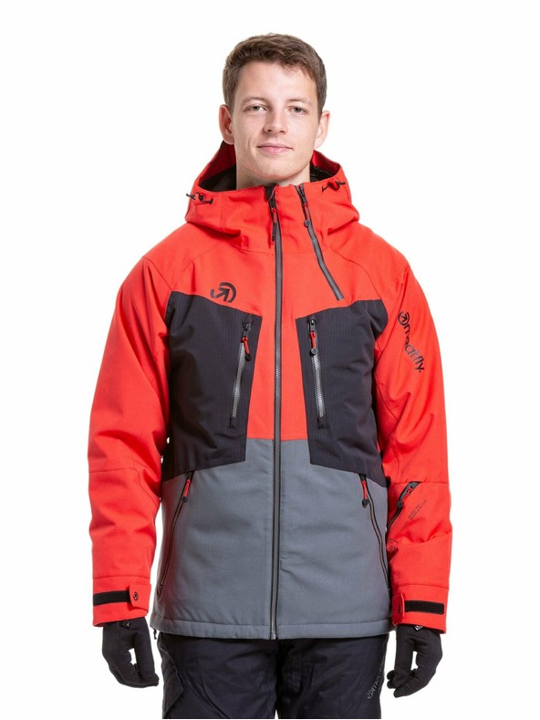 Meatfly Meatfly moški SNB & SKI jakna Cronos Ferrari Red/Dark Grey