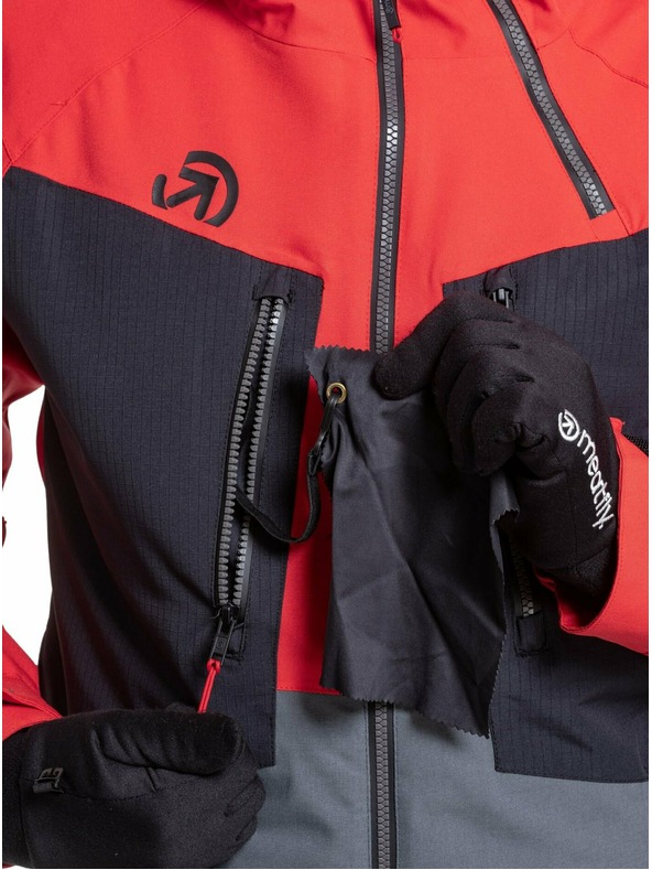 Meatfly Meatfly moški SNB & SKI jakna Cronos Ferrari Red/Dark Grey