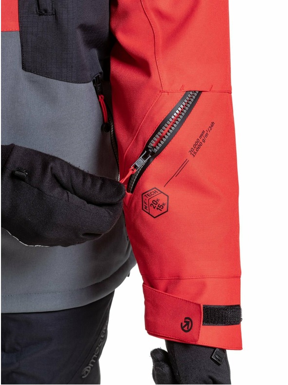 Meatfly Meatfly moški SNB & SKI jakna Cronos Ferrari Red/Dark Grey