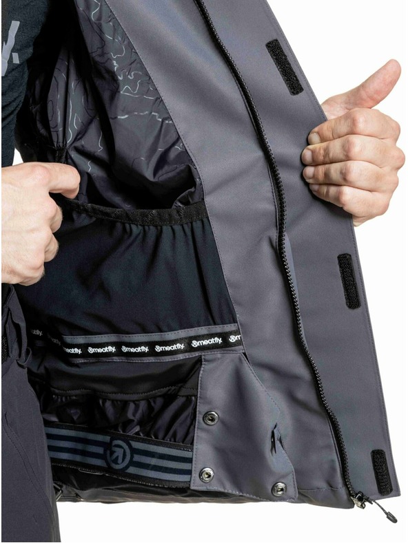 Meatfly Meatfly moški SNB & SKI jakna Acha Grey Dark