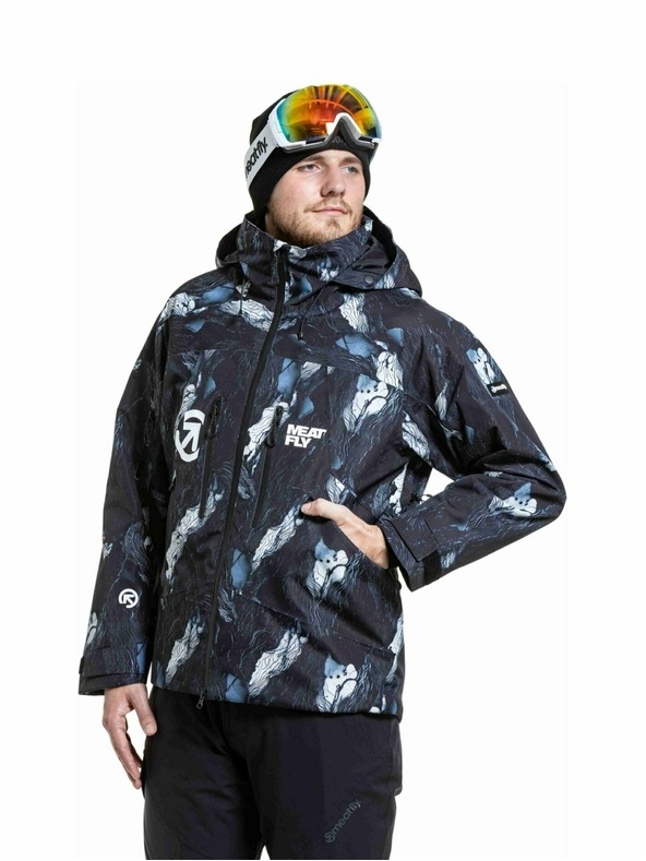 Meatfly Meatfly moški SNB & SKI jakna Shader Deep Lake