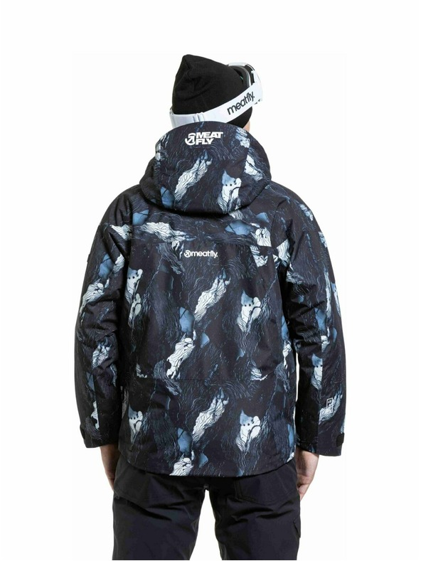 Meatfly Meatfly moški SNB & SKI jakna Shader Deep Lake