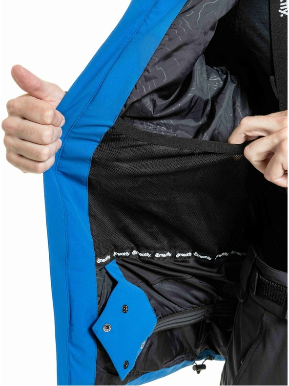 Meatfly Meatfly moški SNB & SKI jakna Cronos Blue Sky