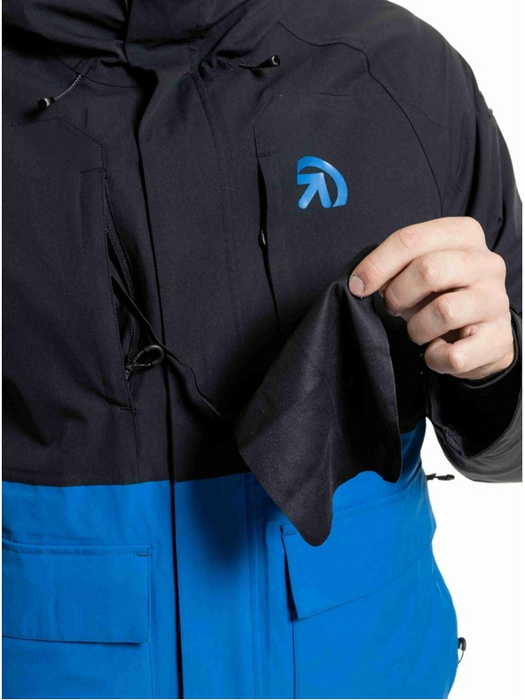 Meatfly Meatfly moška SNB & SKI jakna Vertigo Black / Blue Sky