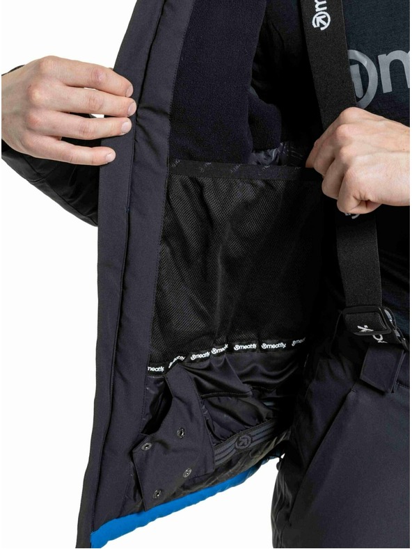 Meatfly Meatfly moška SNB & SKI jakna Vertigo Black / Blue Sky