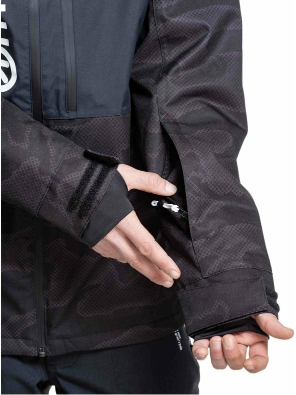 Meatfly Meatfly moška SNB & SKI jakna Manifold Morph Black