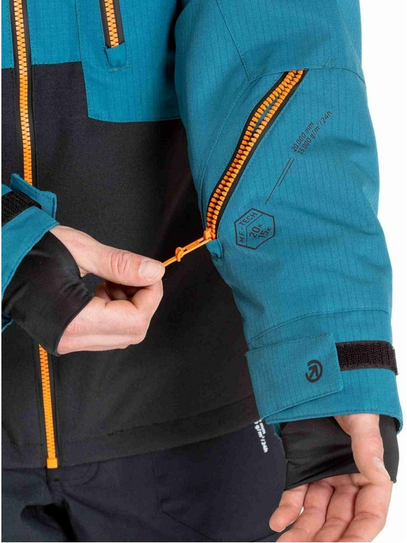 Meatfly Meatfly moška SNB & SKI jakna Cronos Black / Deep Ocean