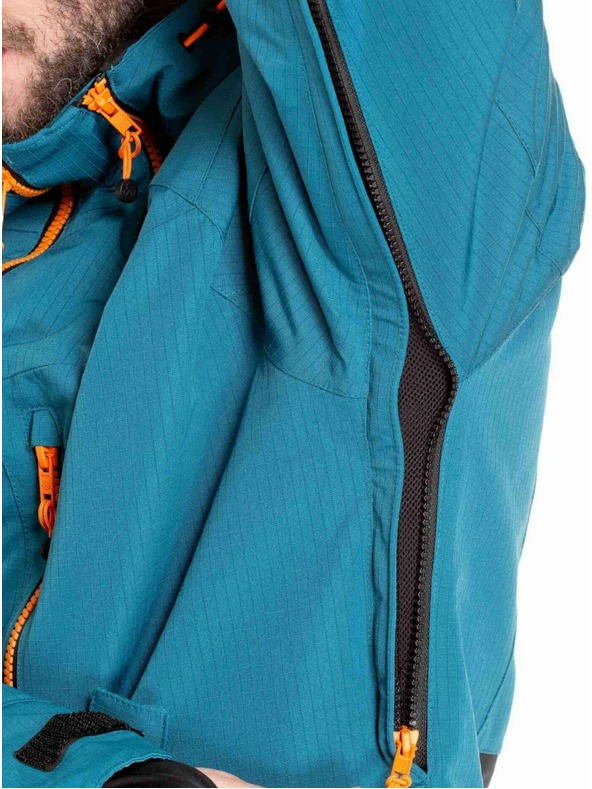 Meatfly Meatfly moška SNB & SKI jakna Cronos Black / Deep Ocean