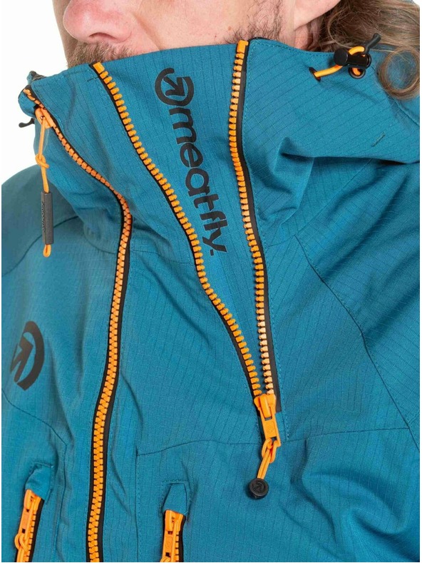 Meatfly Meatfly moška SNB & SKI jakna Cronos Black / Deep Ocean