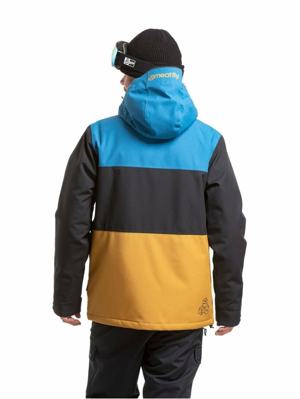 Meatfly Meatfly moška SNB & SKI jakna Manifold Wood / Blue