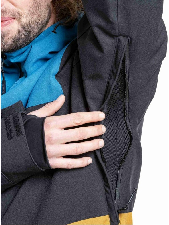 Meatfly Meatfly moška SNB & SKI jakna Manifold Wood / Blue