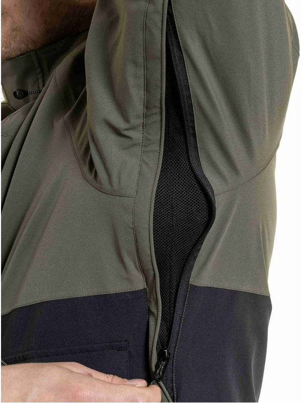 Meatfly Meatfly moška SNB & SKI jakna Vertigo Olive Dark / Black