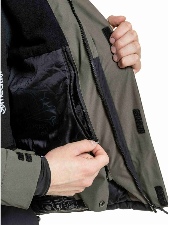 Meatfly Meatfly moška SNB & SKI jakna Vertigo Olive Dark / Black