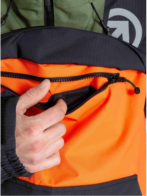 Meatfly Meatfly moška SNB & SKI jakna Zenith Orange / Black
