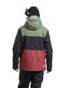 Meatfly Meatfly moška SNB & SKI jakna Manifold Bronze Green / Merlot